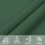 Toldo de vela cuadrado tela Oxford verde oscuro 4x4 m en Sombrillas | Comprar online en Foru.es