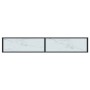 Mesa consola vidrio templado mármol blanco 200x35x75,5 cm en Mesas auxiliares | Comprar online en Foru.es