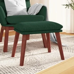 Dark green fabric footstool 45x29.5x35 cm by vidaXL, Ottomans - Ref: Foro24-341462, Price: 36,01 €, Discount: %