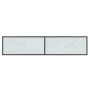 Mesa consola vidrio templado blanco 160x35x75,5 cm en Mesas auxiliares | Comprar online en Foru.es