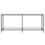 Mesa consola vidrio templado transparente 180x35x75,5 cm en Mesas auxiliares | Comprar online en Foru.es