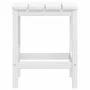 Sillas de jardín Adirondack con reposapiés y mesa HDPE blanco de vidaXL, Sillas de jardín - Ref: Foro24-3095712, Precio: 388,...