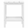 Sillas de jardín Adirondack con reposapiés y mesa HDPE blanco de vidaXL, Sillas de jardín - Ref: Foro24-3095712, Precio: 469,...