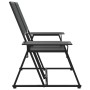 Banco de jardín de dos plazas 165 cm acero negro de vidaXL, Bancos de jardín - Ref: Foro24-318819, Precio: 130,06 €, Descuent...