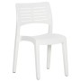 Sillas de jardín 2 unidades polipropileno blanco de vidaXL, Sillas de jardín - Ref: Foro24-317729, Precio: 84,43 €, Descuento: %