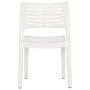 Sillas de jardín 2 unidades polipropileno blanco de vidaXL, Sillas de jardín - Ref: Foro24-317729, Precio: 84,43 €, Descuento: %
