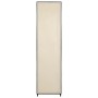 Armario con 4 compartimentos color crema 175x45x170 cm en Armarios roperos | Comprar online en Foru.es