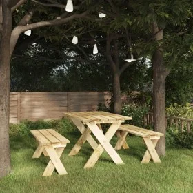 Gartenbank aus imprägniertem Kiefernholz, 110 cm von vidaXL, Gartenbänke - Ref: Foro24-318421, Preis: 65,34 €, Rabatt: %
