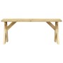 Banco de jardín de madera de pino impregnada 110 cm de vidaXL, Bancos de jardín - Ref: Foro24-318421, Precio: 66,56 €, Descue...