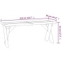 Banco de jardín de madera de pino impregnada 110 cm de vidaXL, Bancos de jardín - Ref: Foro24-318421, Precio: 66,56 €, Descue...