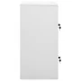 Armarios taquilla 2 uds de acero gris claro 90x45x92,5 cm de vidaXL, Taquillas y armarios de almacenamiento - Ref: Foro24-309...