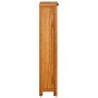 Estantería de 4 niveles de madera maciza de roble 70x22x110 cm en Librerías y estanterías | Comprar online en Foru.es