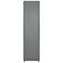 Armario con 4 compartimentos gris 175x45x170 cm en Armarios roperos | Comprar online en Foru.es