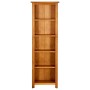 Estantería de 5 niveles de madera maciza de roble 45x22x140 cm en Librerías y estanterías | Comprar online en Foru.es