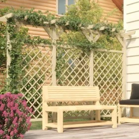 Garden fence with pergola made of impregnated pine wood 300x50x200cm by vidaXL, Lattice - Ref: Foro24-318417, Price: 286,69 €...