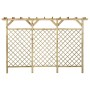 Valla de jardín con pérgola madera pino impregnada 300x50x200cm de vidaXL, Celosía - Ref: Foro24-318417, Precio: 301,73 €, De...
