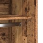 Armario de madera ingeniería envejecida 100x50x200 cm en Armarios roperos | Comprar online en Foru.es