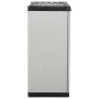 Armario de jardín con 1 estante gris y negro 68x40x85 cm de vidaXL, Taquillas y armarios de almacenamiento - Ref: Foro24-3409...