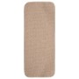 Alfombrillas de escalera 15 uds beige rectangular 60x25 cm de vidaXL, Alfombrillas para escalones - Ref: Foro24-340402, Preci...