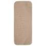 Alfombrillas de escalera 15 uds beige rectangular 60x25 cm de vidaXL, Alfombrillas para escalones - Ref: Foro24-340402, Preci...