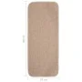 Alfombrillas de escalera 15 uds beige rectangular 60x25 cm de vidaXL, Alfombrillas para escalones - Ref: Foro24-340402, Preci...