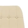 Silla mecedora de tela color crema de vidaXL, Mecedoras - Ref: Foro24-341255, Precio: 123,82 €, Descuento: %