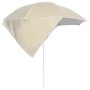 Sombrilla de playa con paredes laterales color arena 215 cm de vidaXL, Sombrillas - Ref: Foro24-318836, Precio: 28,86 €, Desc...