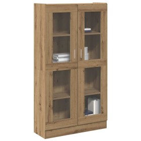 Aparador alto Roble Artisan 82,5x30,5x150 cm Madera de ingeniería en Librerías y estanterías | Comprar online en Foru.es