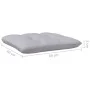 2-Sitzer-Gartensofa mit massiven grauen Kiefernholzkissen von vidaXL, Outdoor-Sofas - Ref: Foro24-3095991, Preis: 150,51 €, R...