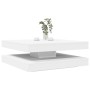 Mesa de centro giratoria 360 grados blanco 90x90x34,5 cm en Mesas de centro | Comprar online en Foru.es