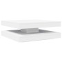 Mesa de centro giratoria 360 grados blanco 90x90x34,5 cm en Mesas de centro | Comprar online en Foru.es