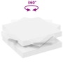 Mesa de centro giratoria 360 grados blanco 90x90x34,5 cm en Mesas de centro | Comprar online en Foru.es