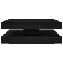 Mesa de centro giratoria 360 grados roble negro 90x90x34,5 cm en Mesas de centro | Comprar online en Foru.es