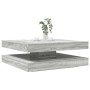 Mesa de centro giratoria 360 grados gris Sonoma 90x90x34,5 cm en Mesas de centro | Comprar online en Foru.es