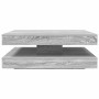 Mesa de centro giratoria 360 grados gris Sonoma 90x90x34,5 cm en Mesas de centro | Comprar online en Foru.es