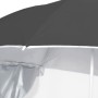 Sombrilla de playa con paredes laterales gris antracita 215 cm de vidaXL, Sombrillas - Ref: Foro24-318839, Precio: 32,74 €, D...
