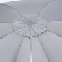 Sombrilla de playa con paredes laterales gris antracita 215 cm de vidaXL, Sombrillas - Ref: Foro24-318839, Precio: 32,74 €, D...