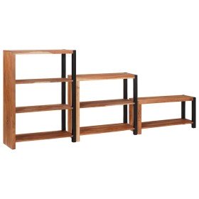 Estante de libros 3 pcs Marrón 80 x 30 x 110 cm en Librerías y estanterías | Comprar online en Foru.es