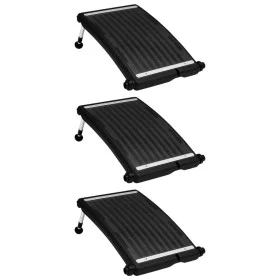 Paneles calefactores solares de piscina curvos 3 uds 72,5x46 cm de vidaXL, Climatizadores de piscina - Ref: Foro24-3095462, P...