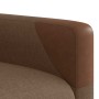 Sillón reclinable eléctrico de tela marrón en Sillones | Comprar online en Foru.es