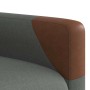 Sillón reclinable de masaje eléctrico tela gris oscuro en Sillones | Comprar online en Foru.es