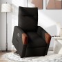 Sillón reclinable elevable tela negro en Sillones | Comprar online en Foru.es