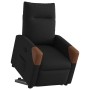 Sillón reclinable elevable tela negro en Sillones | Comprar online en Foru.es