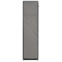 Armario con compartimentos y varillas tela gris 150x45x175 cm en Armarios roperos | Comprar online en Foru.es