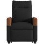Sillón reclinable de masaje elevable tela negro en Sillones | Comprar online en Foru.es