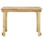 Mesa de jardín de madera de pino impregnada 110x79x75 cm de vidaXL, Mesas de jardín - Ref: Foro24-318411, Precio: 156,19 €, D...