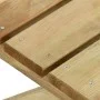 Mesa de jardín de madera de pino impregnada 110x79x75 cm de vidaXL, Mesas de jardín - Ref: Foro24-318411, Precio: 153,00 €, D...