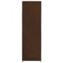 Armario de tela marrón 87x49x159 cm en Armarios roperos | Comprar online en Foru.es