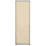 Armario de tela color crema 87x49x159 cm en Armarios roperos | Comprar online en Foru.es