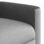 Sillón reclinable eléctrico de tela gris nube en Sillones | Comprar online en Foru.es